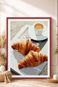 HOMEPACK Ahşap Çerçeveli Tablo Çerçeveli Poster Sanatsal Modern Duvar Dekoru TK-1007