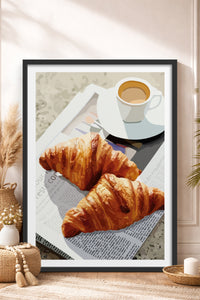 HOMEPACK Ahşap Çerçeveli Tablo Çerçeveli Poster Sanatsal Modern Duvar Dekoru TK-1007