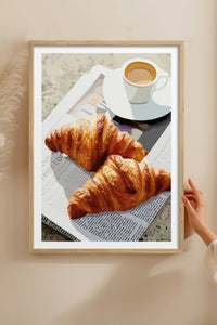 HOMEPACK Ahşap Çerçeveli Tablo Çerçeveli Poster Sanatsal Modern Duvar Dekoru TK-1007