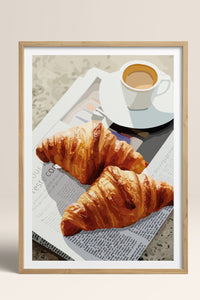 HOMEPACK Ahşap Çerçeveli Tablo Çerçeveli Poster Sanatsal Modern Duvar Dekoru TK-1007