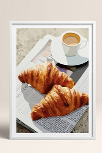 HOMEPACK Ahşap Çerçeveli Tablo Çerçeveli Poster Sanatsal Modern Duvar Dekoru TK-1007