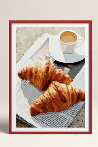 HOMEPACK Ahşap Çerçeveli Tablo Çerçeveli Poster Sanatsal Modern Duvar Dekoru TK-1007