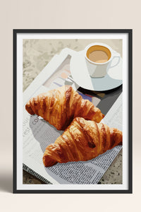 HOMEPACK Ahşap Çerçeveli Tablo Çerçeveli Poster Sanatsal Modern Duvar Dekoru TK-1007
