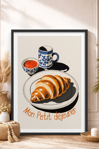 HOMEPACK Ahşap Çerçeveli Tablo Çerçeveli Poster Sanatsal Modern Duvar Dekoru TK-1008