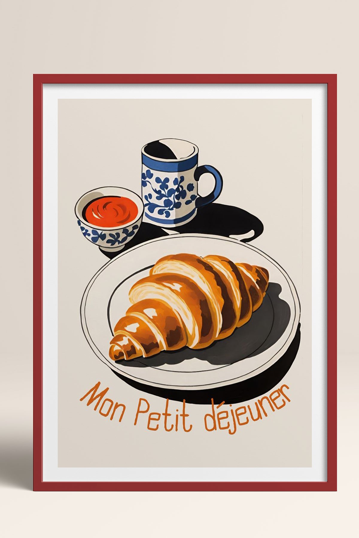 HOMEPACK Ahşap Çerçeveli Tablo Çerçeveli Poster Sanatsal Modern Duvar Dekoru TK-1008