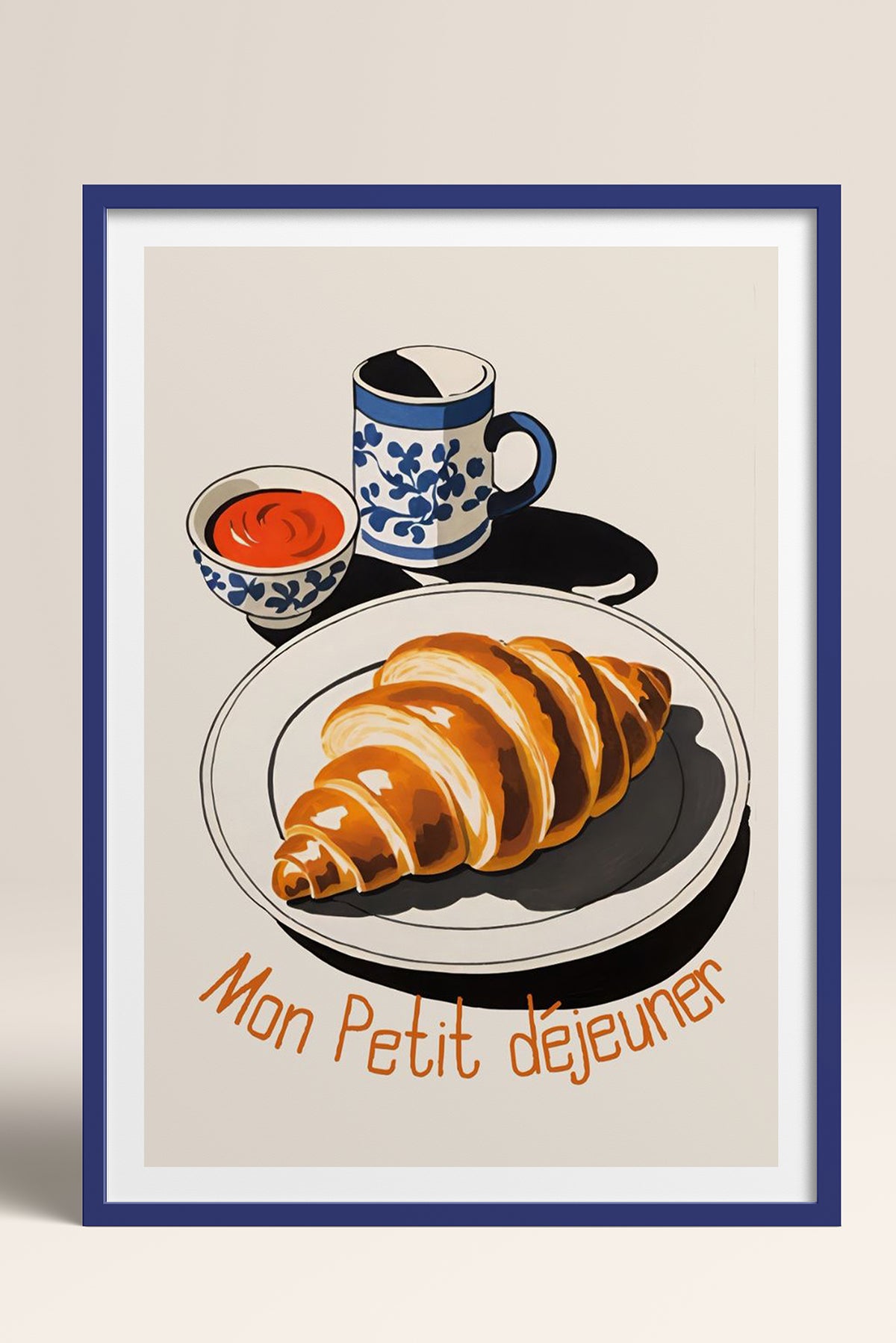 HOMEPACK Ahşap Çerçeveli Tablo Çerçeveli Poster Sanatsal Modern Duvar Dekoru TK-1008