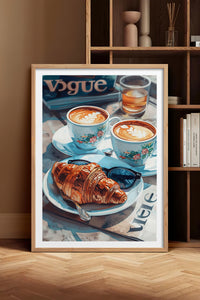HOMEPACK Ahşap Çerçeveli Tablo Çerçeveli Poster Sanatsal Modern Duvar Dekoru TK-1010