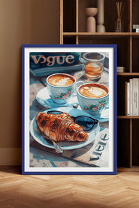 HOMEPACK Ahşap Çerçeveli Tablo Çerçeveli Poster Sanatsal Modern Duvar Dekoru TK-1010