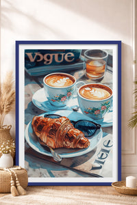 HOMEPACK Ahşap Çerçeveli Tablo Çerçeveli Poster Sanatsal Modern Duvar Dekoru TK-1010