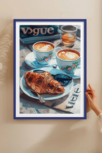 HOMEPACK Ahşap Çerçeveli Tablo Çerçeveli Poster Sanatsal Modern Duvar Dekoru TK-1010