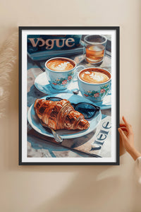 HOMEPACK Ahşap Çerçeveli Tablo Çerçeveli Poster Sanatsal Modern Duvar Dekoru TK-1010
