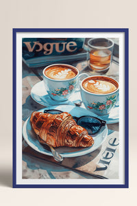 HOMEPACK Ahşap Çerçeveli Tablo Çerçeveli Poster Sanatsal Modern Duvar Dekoru TK-1010