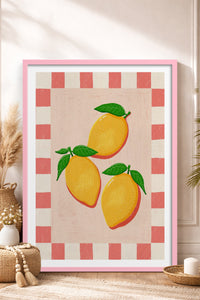 HOMEPACK Ahşap Çerçeveli Tablo Çerçeveli Poster Sanatsal Modern Duvar Dekoru TK-1011