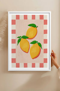 HOMEPACK Ahşap Çerçeveli Tablo Çerçeveli Poster Sanatsal Modern Duvar Dekoru TK-1011