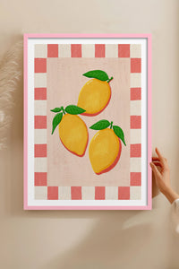 HOMEPACK Ahşap Çerçeveli Tablo Çerçeveli Poster Sanatsal Modern Duvar Dekoru TK-1011