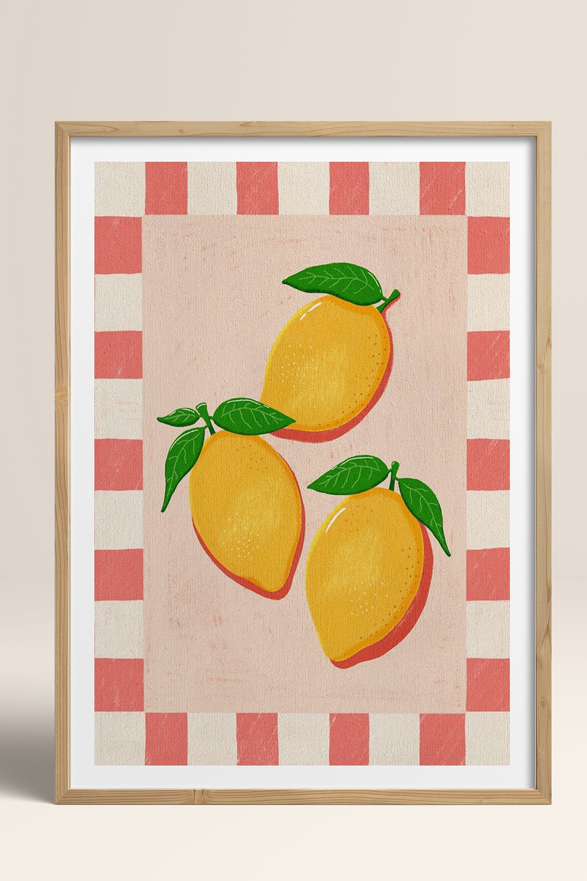 HOMEPACK Ahşap Çerçeveli Tablo Çerçeveli Poster Sanatsal Modern Duvar Dekoru TK-1011