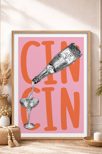 HOMEPACK Ahşap Çerçeveli Tablo Çerçeveli Poster Sanatsal Modern Duvar Dekoru TK-1016