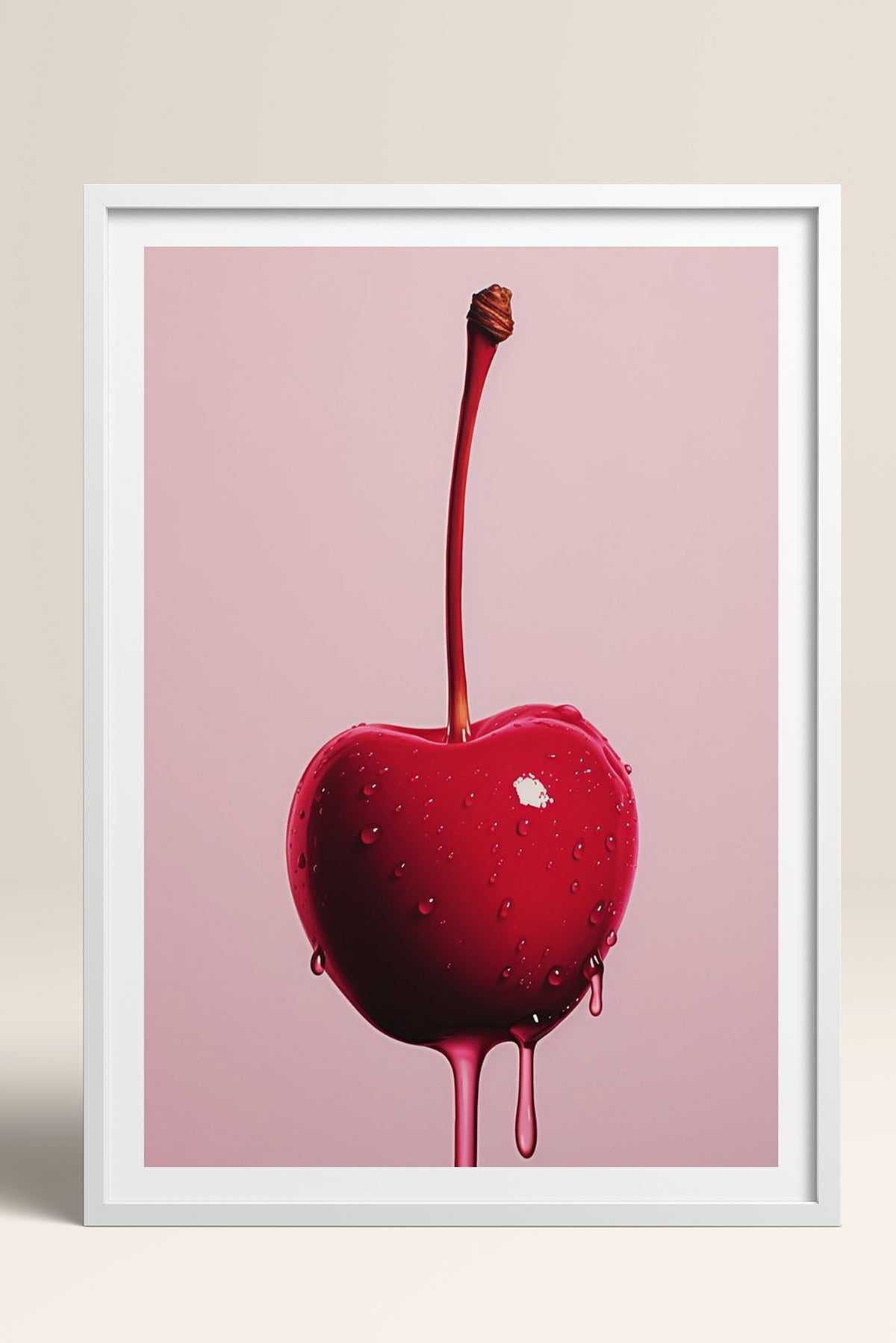 HOMEPACK Ahşap Çerçeveli Tablo Çerçeveli Poster Sanatsal Modern Duvar Dekoru TK-1020