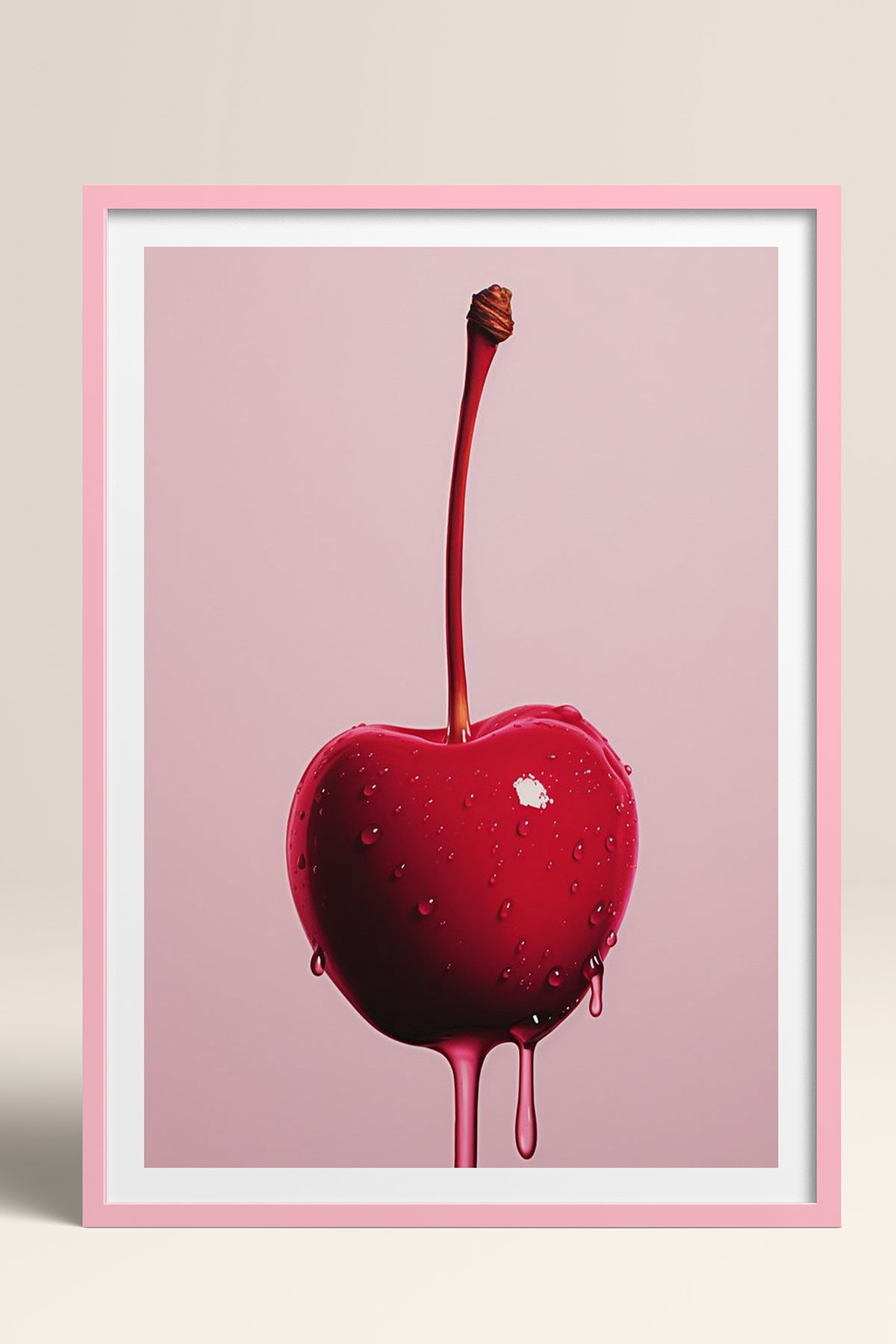 HOMEPACK Ahşap Çerçeveli Tablo Çerçeveli Poster Sanatsal Modern Duvar Dekoru TK-1020