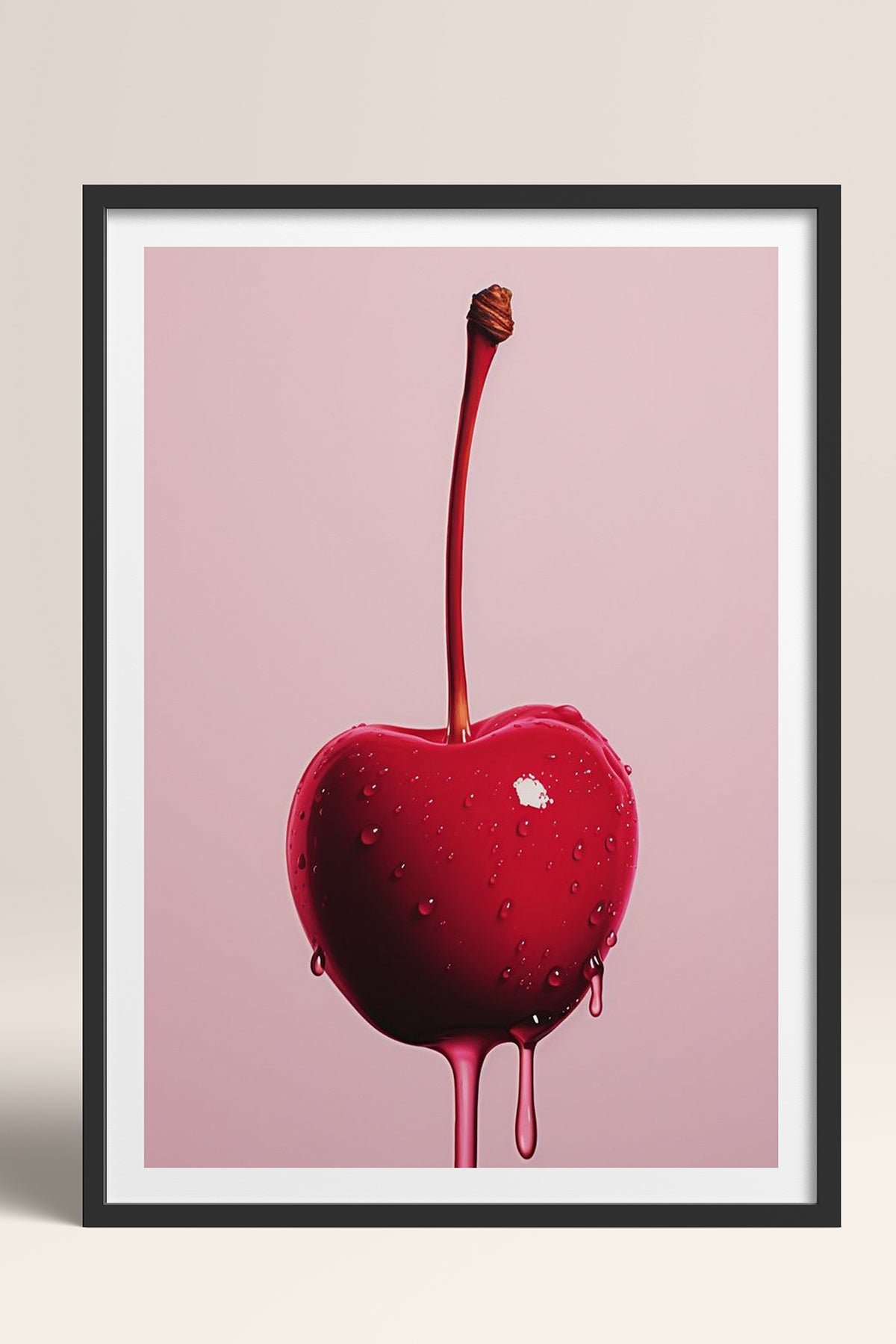 HOMEPACK Ahşap Çerçeveli Tablo Çerçeveli Poster Sanatsal Modern Duvar Dekoru TK-1020