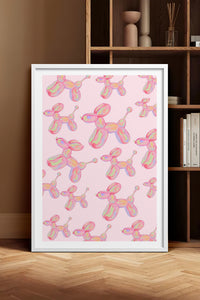 HOMEPACK Ahşap Çerçeveli Tablo Çerçeveli Poster Sanatsal Modern Duvar Dekoru TK-1022