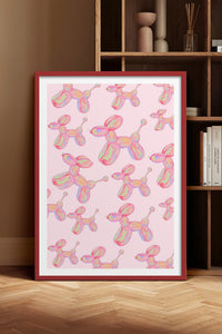 HOMEPACK Ahşap Çerçeveli Tablo Çerçeveli Poster Sanatsal Modern Duvar Dekoru TK-1022