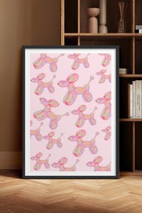 HOMEPACK Ahşap Çerçeveli Tablo Çerçeveli Poster Sanatsal Modern Duvar Dekoru TK-1022