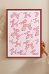 HOMEPACK Ahşap Çerçeveli Tablo Çerçeveli Poster Sanatsal Modern Duvar Dekoru TK-1022