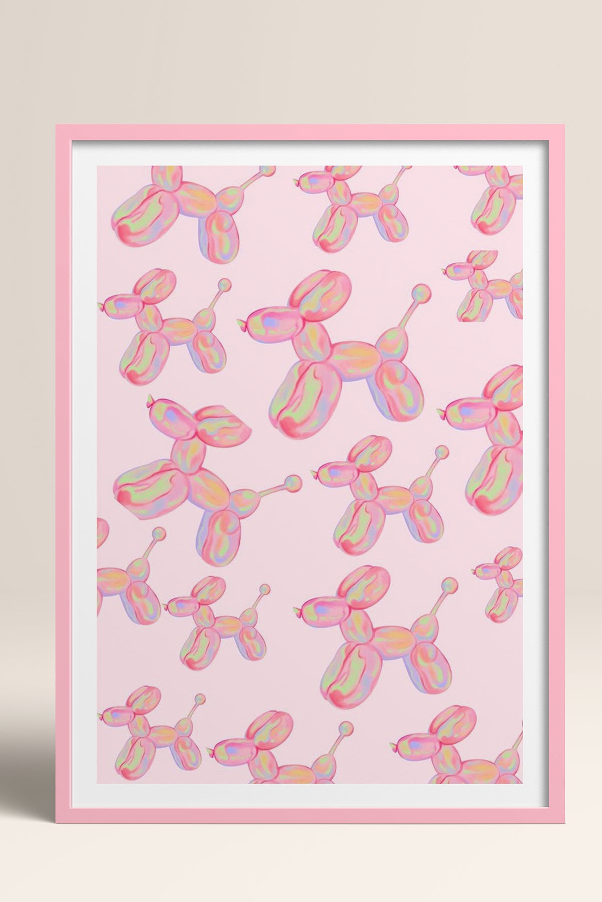 HOMEPACK Ahşap Çerçeveli Tablo Çerçeveli Poster Sanatsal Modern Duvar Dekoru TK-1022