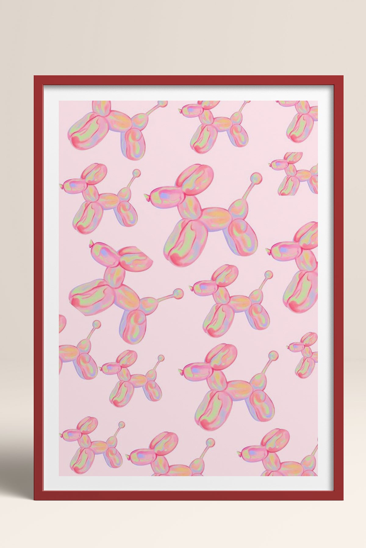 HOMEPACK Ahşap Çerçeveli Tablo Çerçeveli Poster Sanatsal Modern Duvar Dekoru TK-1022