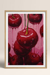 HOMEPACK Ahşap Çerçeveli Tablo Çerçeveli Poster Sanatsal Modern Duvar Dekoru TK-1024