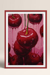 HOMEPACK Ahşap Çerçeveli Tablo Çerçeveli Poster Sanatsal Modern Duvar Dekoru TK-1024