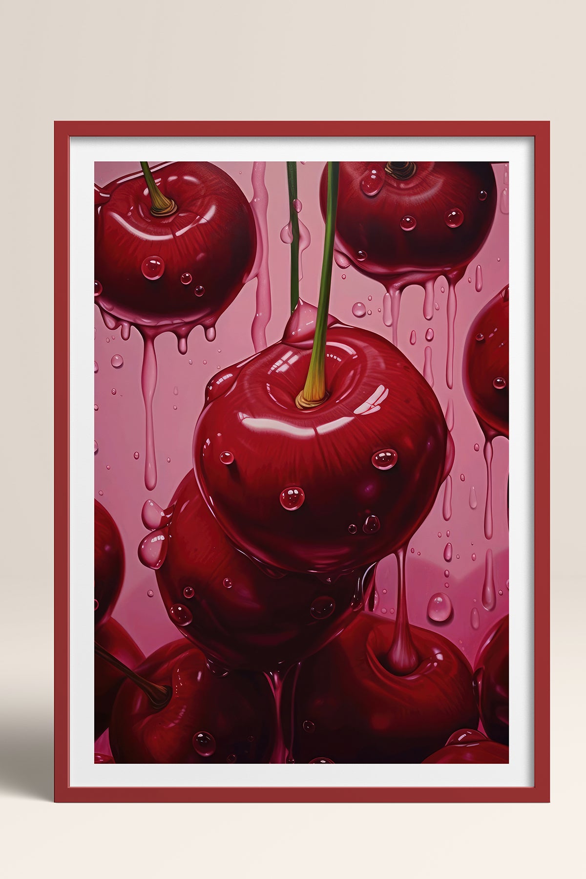 HOMEPACK Ahşap Çerçeveli Tablo Çerçeveli Poster Sanatsal Modern Duvar Dekoru TK-1024