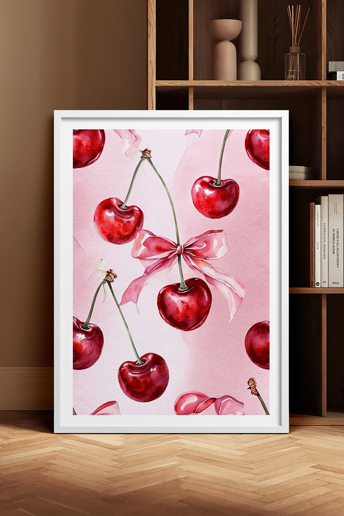 HOMEPACK Ahşap Çerçeveli Tablo Çerçeveli Poster Sanatsal Modern Duvar Dekoru TK-1025