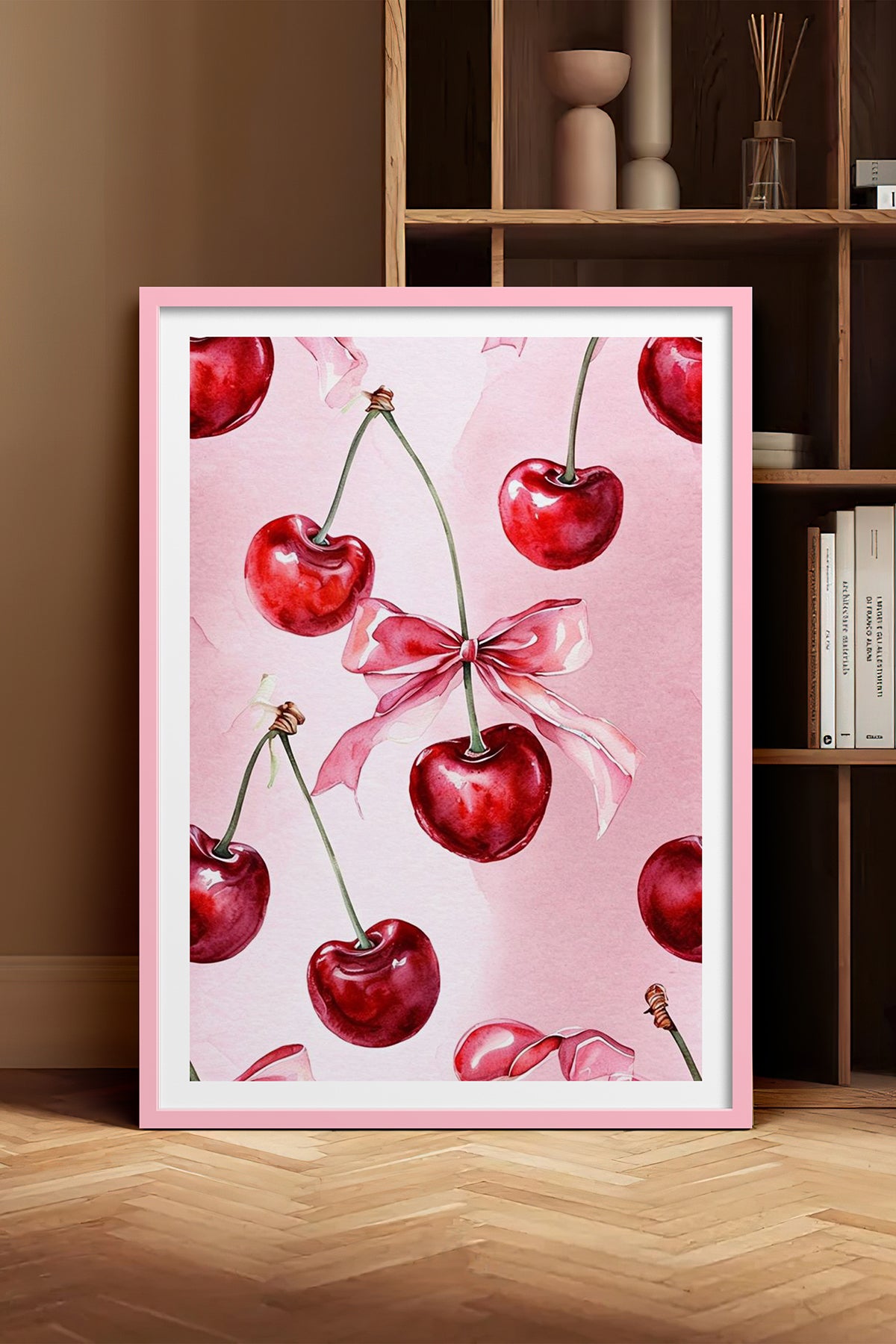 HOMEPACK Ahşap Çerçeveli Tablo Çerçeveli Poster Sanatsal Modern Duvar Dekoru TK-1025