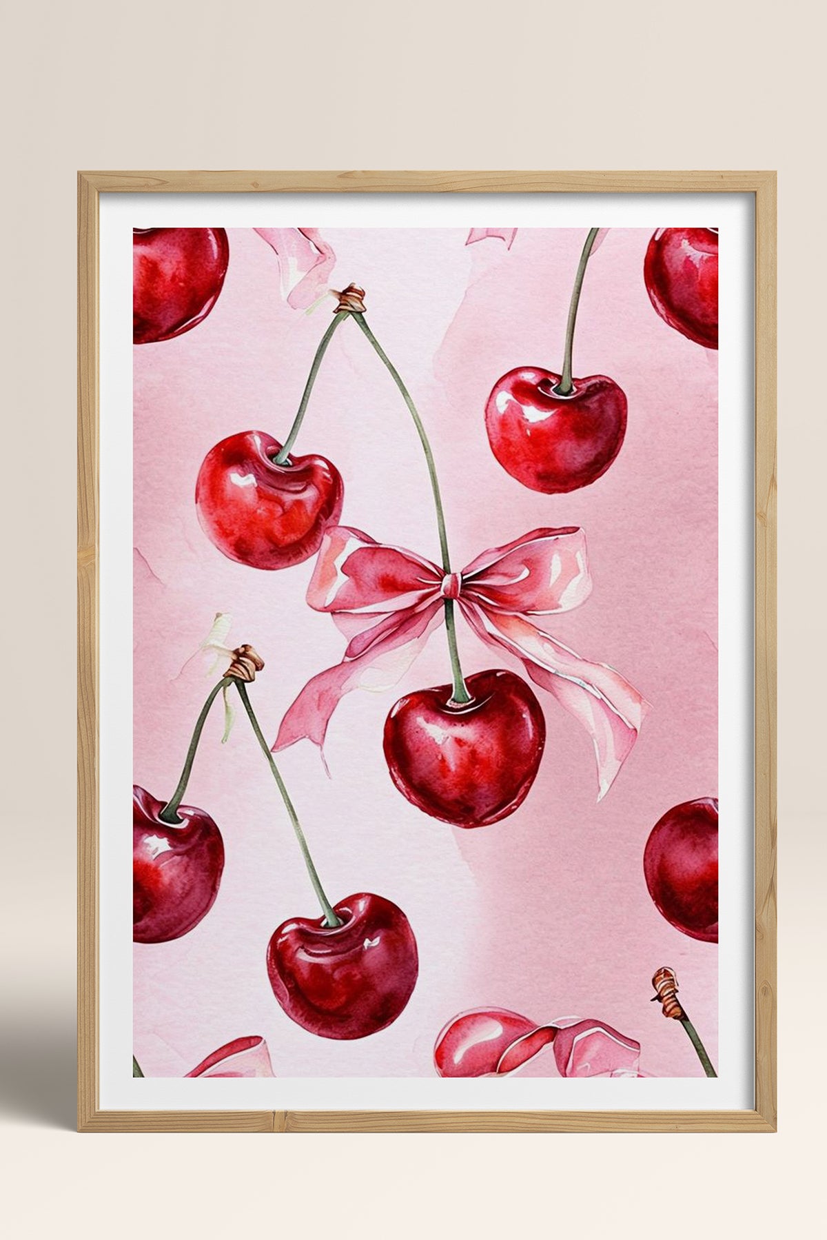 HOMEPACK Ahşap Çerçeveli Tablo Çerçeveli Poster Sanatsal Modern Duvar Dekoru TK-1025