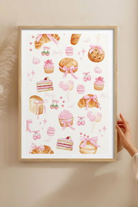 HOMEPACK Ahşap Çerçeveli Tablo Çerçeveli Poster Sanatsal Modern Duvar Dekoru TK-1026