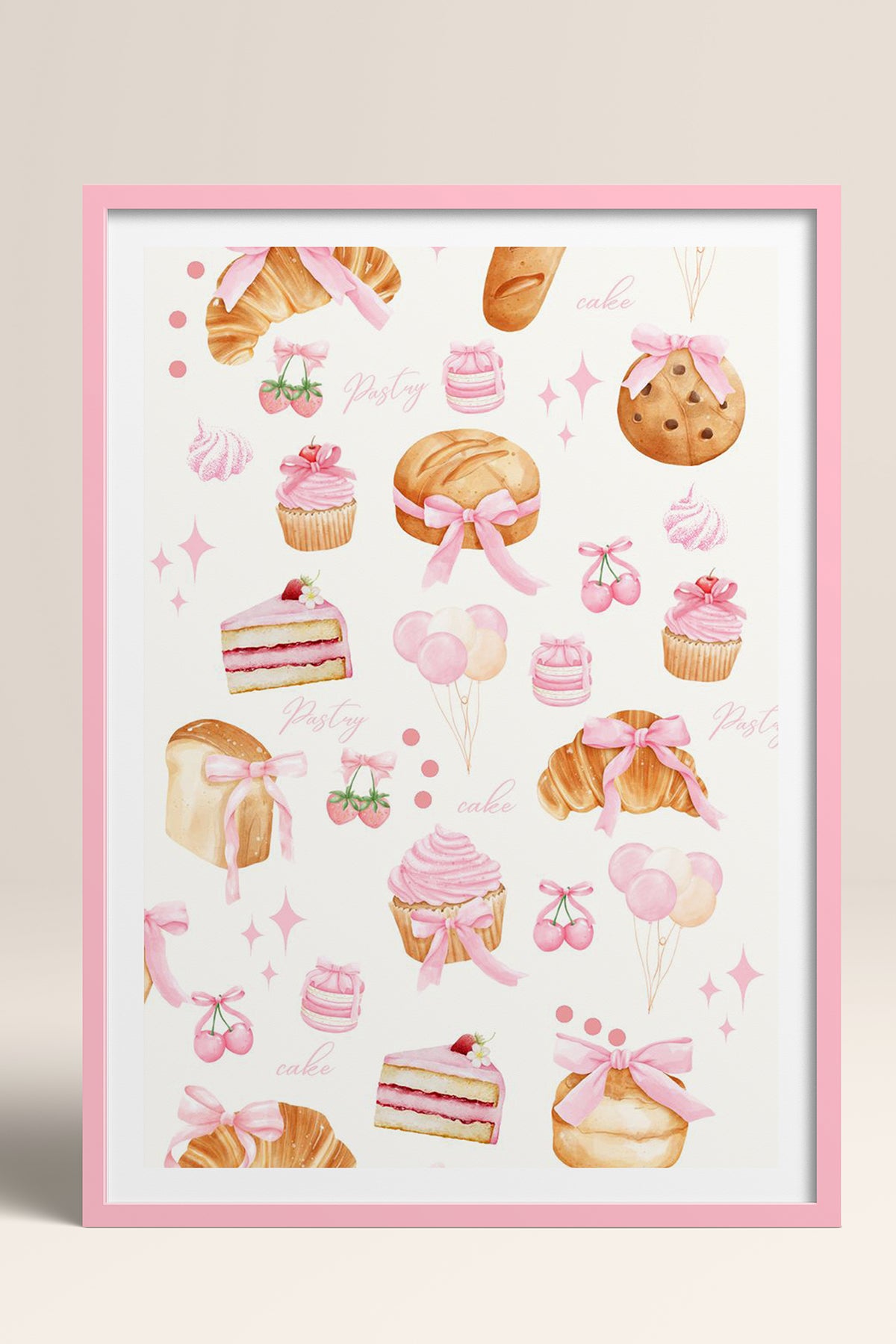 HOMEPACK Ahşap Çerçeveli Tablo Çerçeveli Poster Sanatsal Modern Duvar Dekoru TK-1026
