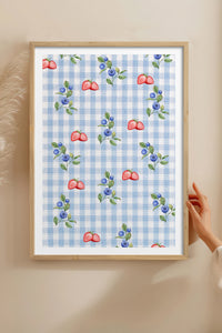 HOMEPACK Ahşap Çerçeveli Tablo Çerçeveli Poster Sanatsal Modern Duvar Dekoru TK-1028