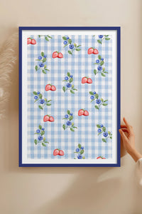 HOMEPACK Ahşap Çerçeveli Tablo Çerçeveli Poster Sanatsal Modern Duvar Dekoru TK-1028