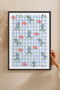 HOMEPACK Ahşap Çerçeveli Tablo Çerçeveli Poster Sanatsal Modern Duvar Dekoru TK-1028