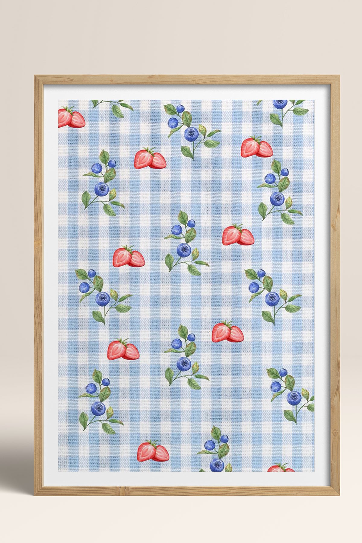 HOMEPACK Ahşap Çerçeveli Tablo Çerçeveli Poster Sanatsal Modern Duvar Dekoru TK-1028