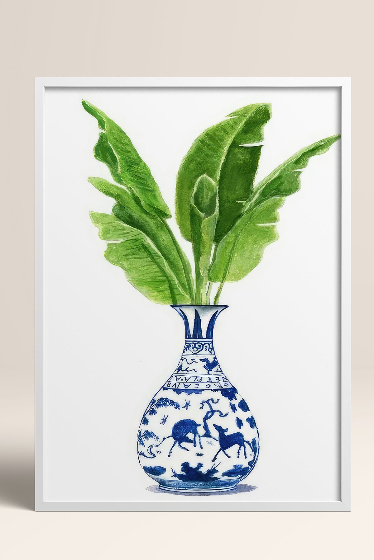 HOMEPACK Ahşap Çerçeveli Tablo Çerçeveli Poster Sanatsal Modern Duvar Dekoru TK-1032