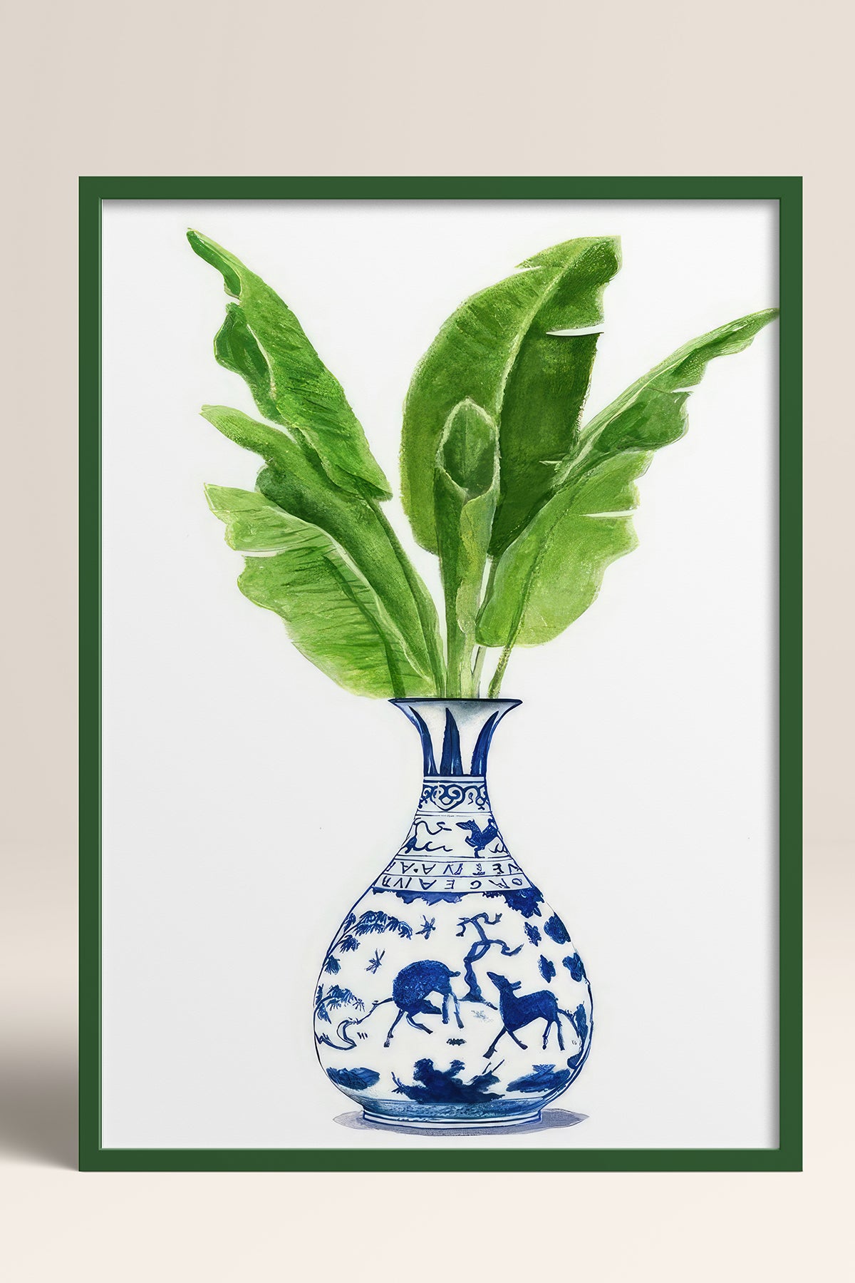 HOMEPACK Ahşap Çerçeveli Tablo Çerçeveli Poster Sanatsal Modern Duvar Dekoru TK-1032