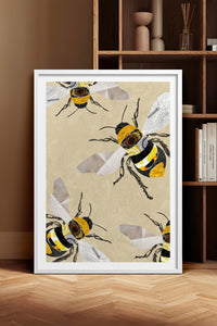 HOMEPACK Ahşap Çerçeveli Tablo Çerçeveli Poster Sanatsal Modern Duvar Dekoru TK-1038