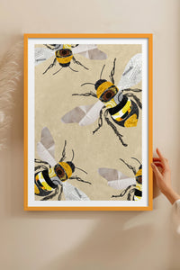 HOMEPACK Ahşap Çerçeveli Tablo Çerçeveli Poster Sanatsal Modern Duvar Dekoru TK-1038