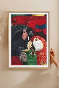 HOMEPACK Ahşap Çerçeveli Tablo Çerçeveli Poster Sanatsal Modern Duvar Dekoru TK-1039