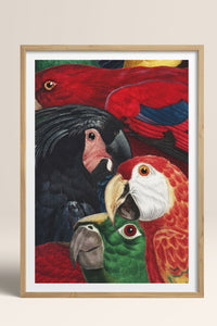 HOMEPACK Ahşap Çerçeveli Tablo Çerçeveli Poster Sanatsal Modern Duvar Dekoru TK-1039