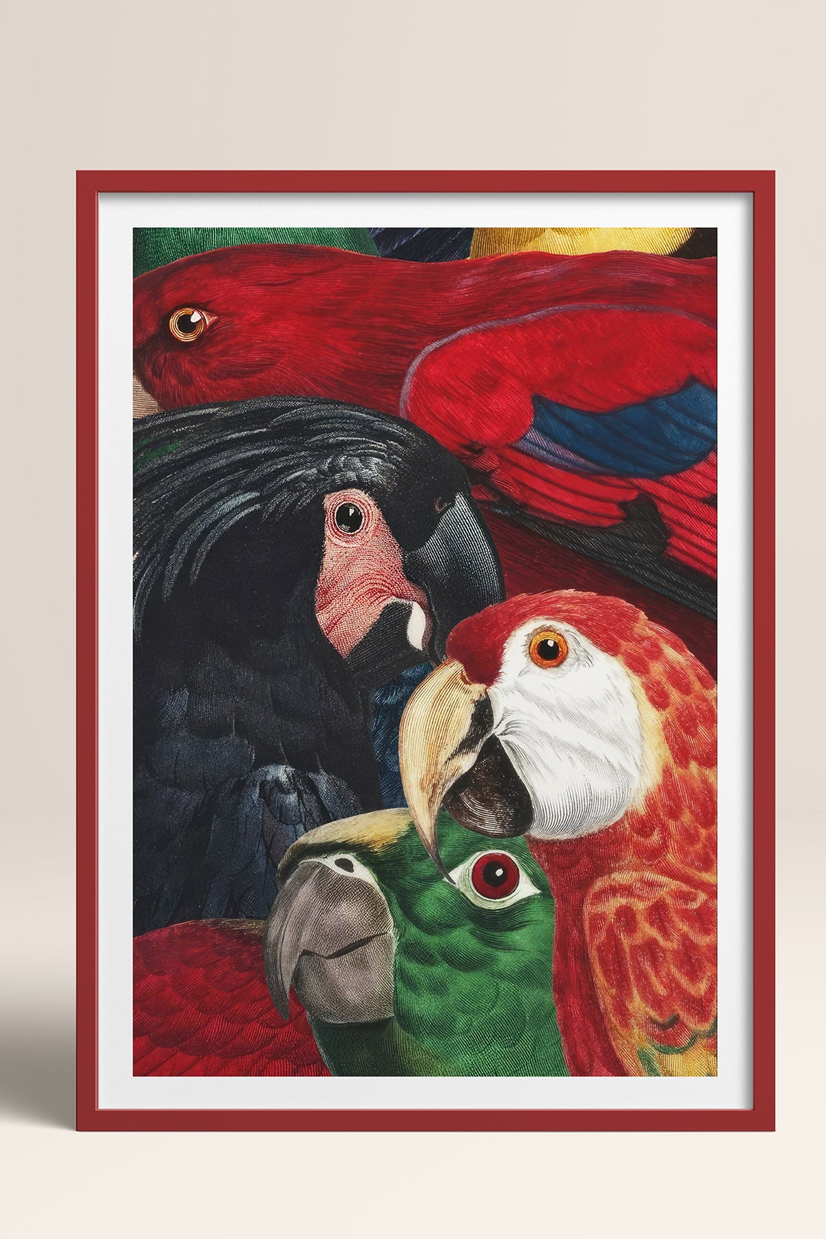 HOMEPACK Ahşap Çerçeveli Tablo Çerçeveli Poster Sanatsal Modern Duvar Dekoru TK-1039