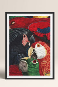 HOMEPACK Ahşap Çerçeveli Tablo Çerçeveli Poster Sanatsal Modern Duvar Dekoru TK-1039